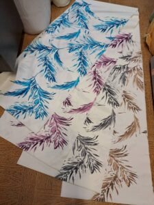 تابیده براق چاپی